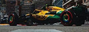 McLaren Formula 1 Team MCL38 No.4 4th Monaco GP 2024 Lando Norris (ミニカー)