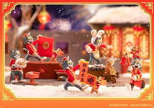 52TOYS BLINDBOX トムとジェリー ハッピーニューイヤー (4個セット) (完成品)
