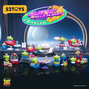 52TOYS BLINDBOX トイストーリー リトル・グリーン・メンのピザ・プラネット (8個セット) (完成品)