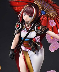 Prisma Wing Fuzichoco Original Illustration Scarlet Umbrella and Peony Deluxe Version (PVC Figure)