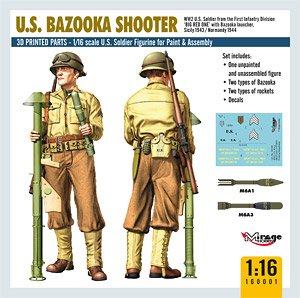 WW2 U.S. Bazooka Shooter (Plastic model)