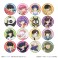 らんま1/2 金屏風柄缶バッジ (16個セット) (キャラクターグッズ) 商品画像1 サムネイル