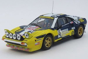 フェラーリ 308 GTB GR.4 ラリーモンツァ 1980 2位入賞車 #4 `Nico` / Barban (ミニカー)