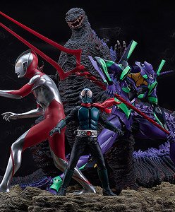 【銀行振込前入金】 シン・ジャパン・ヒーローズ・ユニバース スタチュー 4体セット (完成品)