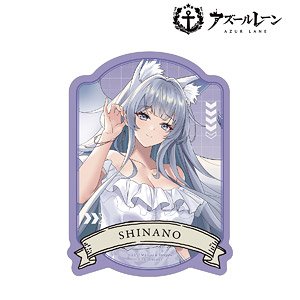Azul Lane [Especially Illustrated] Shinano Summer Fashion Ver. Travel Sticker (Anime Toy)