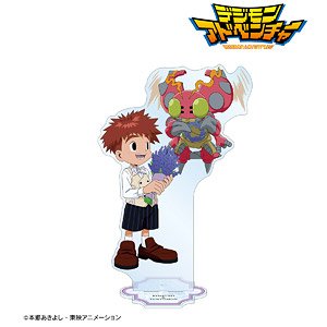 Digimon Adventure [Especially Illustrated] Koshiro Izumi & Tentomon 25th Anniversary Ver. Extra Large Acrylic Stand (Anime Toy)