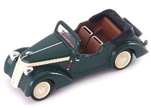 ジャワ マイナー 600 コンバーチブル グリーン-ホワイト (ミニカー)