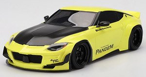 Pandem Nissan Z(RZ34) イカズチイエロー (ミニカー)