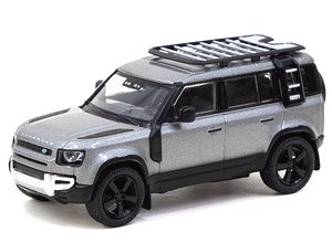 Land Rover Defender 110 Grey Metallic (Diecast Car)