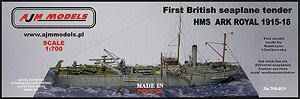 First British Seapiane Tender HMS Ark Royal 1915 (Plastic model)