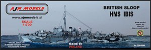 British Sloop, HMS Ibis (Plastic model)