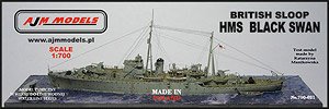British Sloop HMS Black Swan (Plastic model)