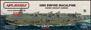 HMS EMPIRE MACALPINE Escort Aircraft Carrier (Plastic model)