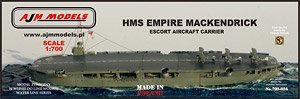 HMS EMPIRE MACKENDRICK Escort Aircraft Carrier (Plastic model)