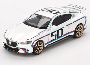 BMW 3.0 CSL ホワイト (左ハンドル) (ミニカー)