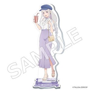 Re:ゼロから始める異世界生活 アクリルスタンドフィギュア ムービーシアター ver. エミリア (キャラクターグッズ)