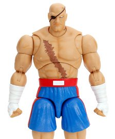 ストリートファイター サガット アクションフィギュア (完成品)