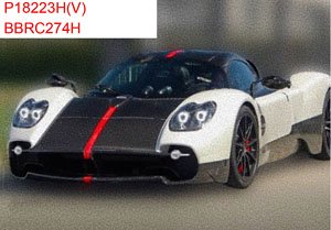 Pagani Utopia Bianco Benny (Diecast Car)