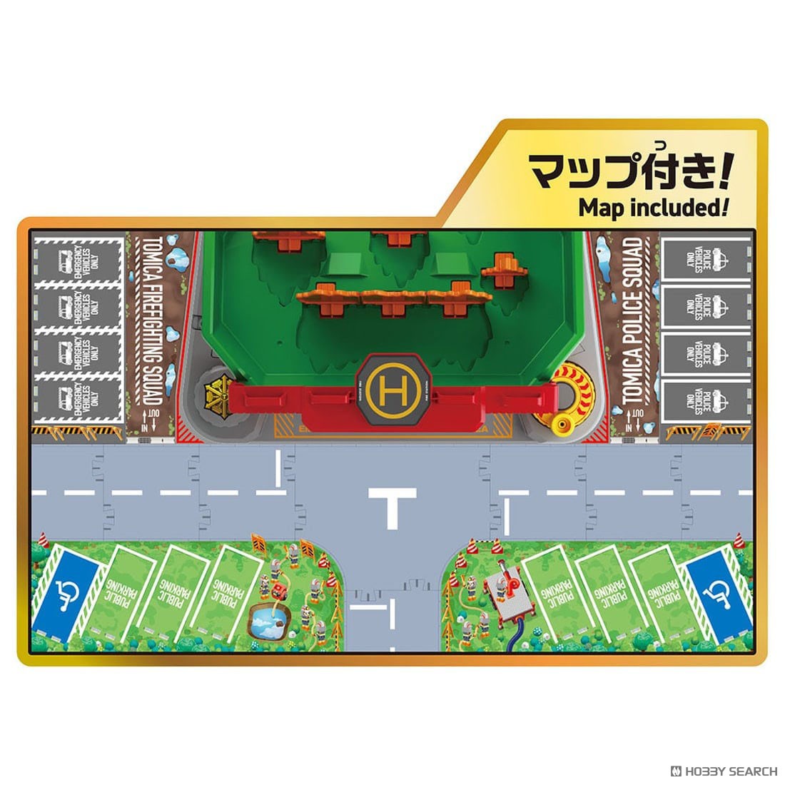 Tomica World Sound Firefighting Training Center (Tomica) 商品画像3