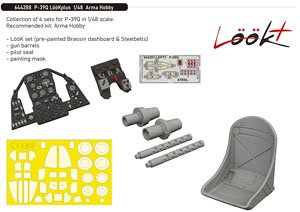 P-39Q LookPlus (for Arma Hobby) (Plastic model)