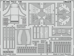 F4U-2 エッチングパーツ (ホビーボス用) (プラモデル)