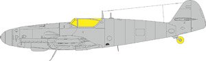 Bf109G-14/AS 塗装マスクシール (エデュアルド用) (プラモデル)