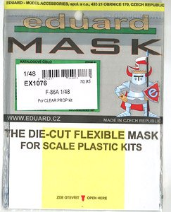 Masking Sheet for F-86A (for Clear Prop !) (Plastic model)