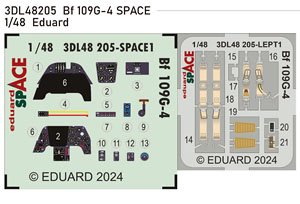 Bf109G-4 Space 3D Decal Set (for Eduard) (Plastic model)