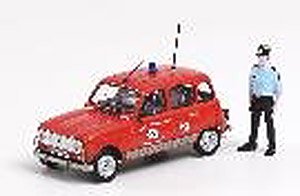 ルノー 4 TL - SDIS 79 フィギュア付 (ミニカー)