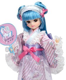 Licca LD-14 Eco Neko Yukata Licca (Licca-chan)