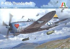 WW.II アメリカ軍 P-47D サンダーボルト ヨーロッパ戦線 (プラモデル)