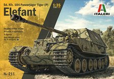 WW.II ドイツ軍 Sd.Kfz.184重駆逐戦車 エレファント (プラモデル)
