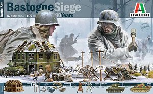 WWII Bastogne Siege 80 Years Battle Set (Plastic model)