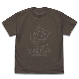 The Idolm@ster Shiny Colors Yourkuma T-Shirt Charcoal XL (Anime Toy)