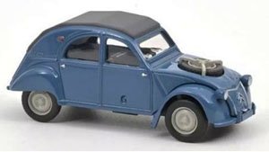 3インチ シトロエン 2CV 4x4 ブルー (ミニカー)