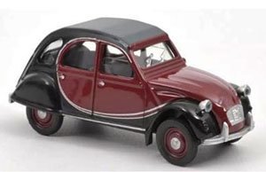 3インチ シトロエン 2CV チャールストン レッド (ミニカー)