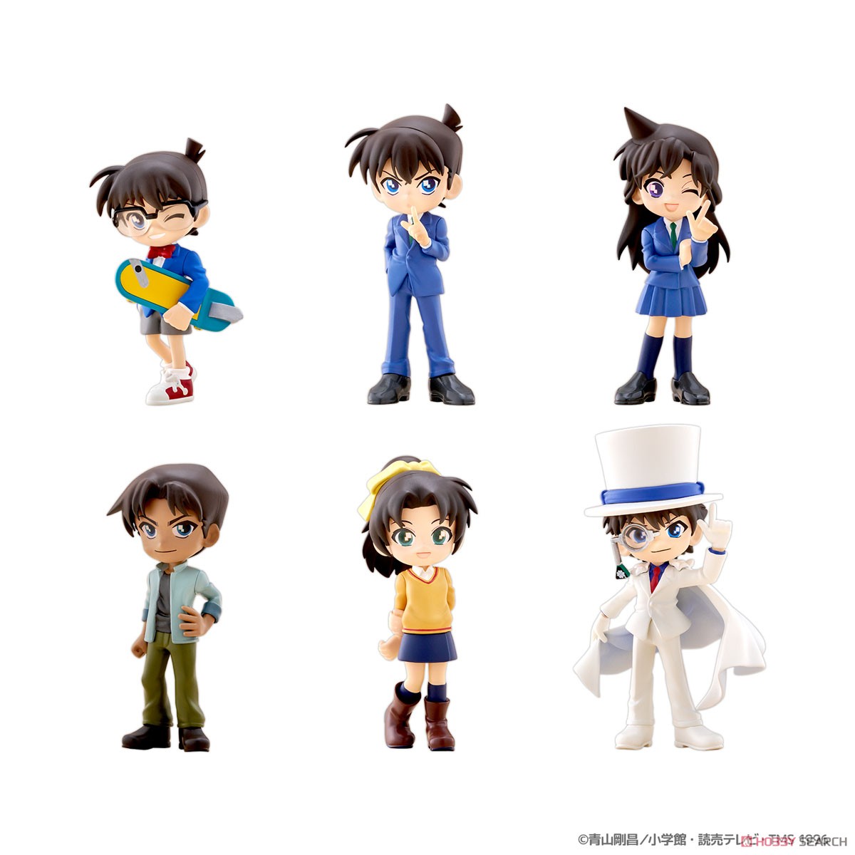 Detective Conan PalVerse Vol.1 (Set of 6) (PVC Figure) 商品画像1
