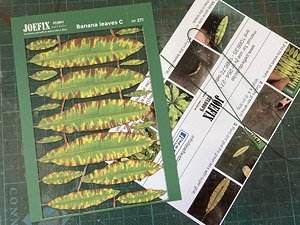 バナナの葉C 茶変葉 (プラモデル)