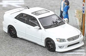 トヨタ アルテッツァ RS200 SXE10 スーパーホワイトII (ミニカー)