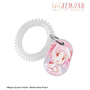 Puella Magi Madoka Magica Part 1: Beginnings/Part 2: Eternal Witch Madoka Kaname Ani-Art Aqua Label Vol.2 Locker Key Style Acrylic Key Ring (Anime Toy)