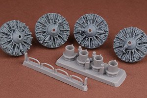 B-17 F/G Engine upgrade set (for HK Models) (Plastic model)