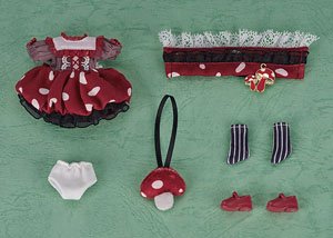 Nendoroid Doll Outfit Set: Mushroom - Girl (Red) (PVC Figure)