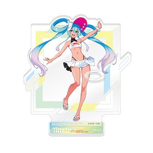 初音ミク GTプロジェクト レーシングミク 2024 Summer Holiday Ver. アクリルペンスタンド (キャラクターグッズ)