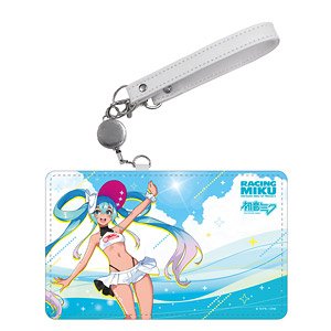 初音ミク GTプロジェクト レーシングミク 2024 Summer Holiday Ver. パスケース (キャラクターグッズ)