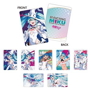 初音ミク GTプロジェクト レーシングミク 2024Ver. トレーディングメタリックカード (8個セット) (キャラクターグッズ)