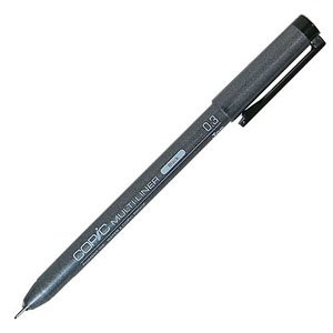 Too.Multiliner Black 0.3mm (Paint)