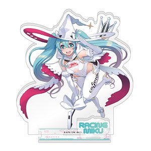 初音ミク GTプロジェクト レーシングミク 2024Ver.×すーぱーそに子 つながるアクリルスタンド/A (キャラクターグッズ)