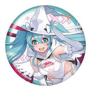 初音ミク GTプロジェクト レーシングミク 2024Ver.×すーぱーそに子 おっきめ缶バッジ/A (キャラクターグッズ)