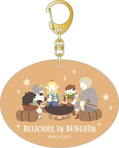 ダンジョン飯 レンチキュラーキーホルダー ゆるパレット (キャラクターグッズ)