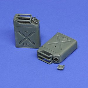 WWII アメリカ ジェリカン(2個入) (プラモデル)